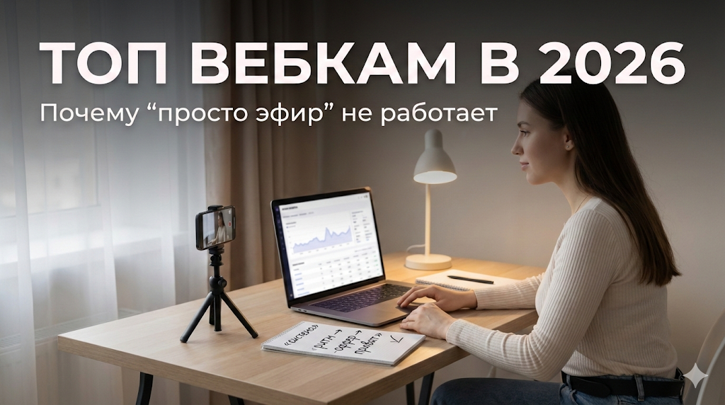 Вебкам-модель за компьютером, тема законодательства и выплат в России